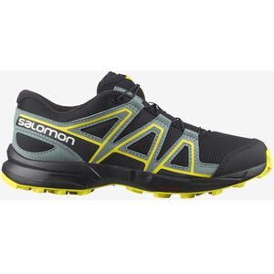 Salomon Speedcross Junior Kid’s Hiking Shoes Size 13K Black Evening Primrose